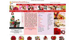 Desktop Screenshot of germanyflowershop.com